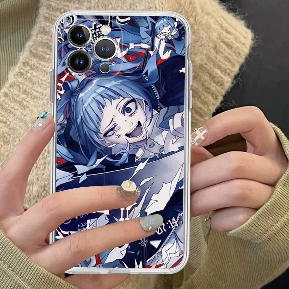 Virtual Singer Ado For IPhone 17 16 15 14 13 12 11 Pro Max Plus Mini Funda For Transparent Cover