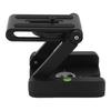 Z Flex Ball Head Folding Quick Release Plate 360 Degree Rotation Aluminum Alloy Z Shape Quick