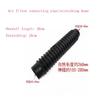 Motorcycle Modified Air Filter Connecting Tube Pedal Fit For GY6 Tricycle Go-kart Off-road ATV Stretch Hose NEW 1PC