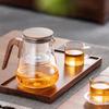 Bonston Heat-resistant Glass Teapot, Magnetic Switch, 27oz