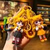 Woven Cartoon Sailor Moon Keychain for Couple Car Bag Luna Doll Keychain Kawaii Cute Personalized Gifts Y2k Fashion Toys Anime
