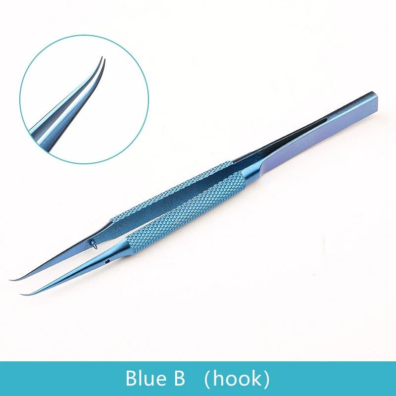 Precision Titanium Alloy Tweezers 0.15mm Edge Antimagnetic Electronics Repair Tool for Phone Motherboard Fingerprint Handling