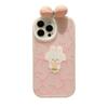Rabbit Bow IPhone 15promax Apple 16 Mobile Phone Case 12 Suitable for 11 Soft 8p Cute 14 Girl Xr