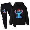 Stitch Printed Kids Set Kids Hoodies Sweater Set PB1109