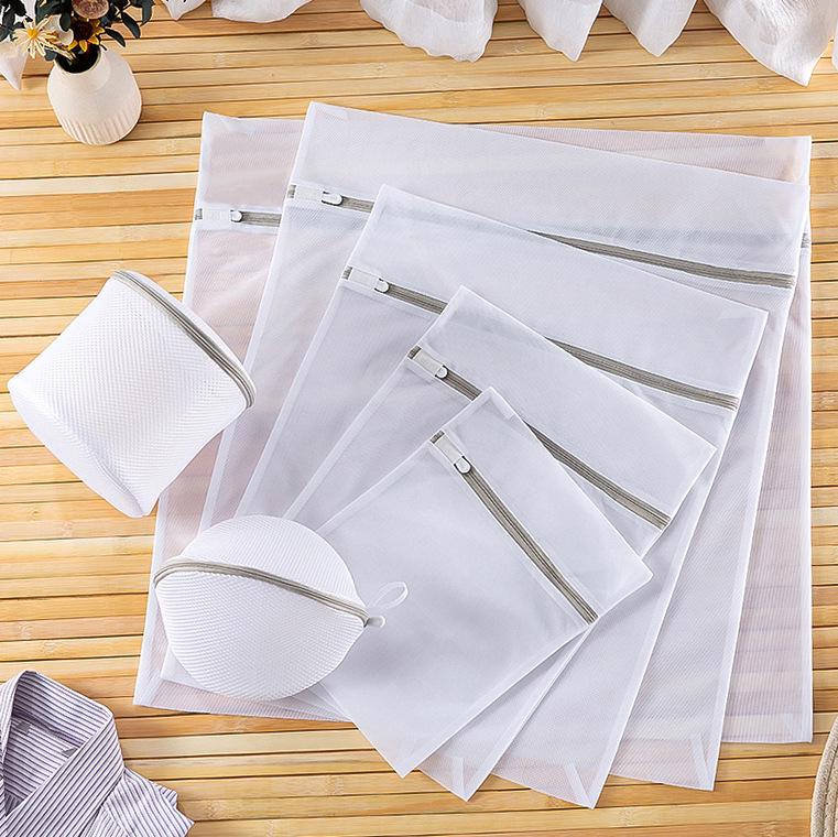 Thickened Fine Mesh Laundry Bag for Washing Machine – Protective Net Bag for Clothes, Lingerie, and Bras