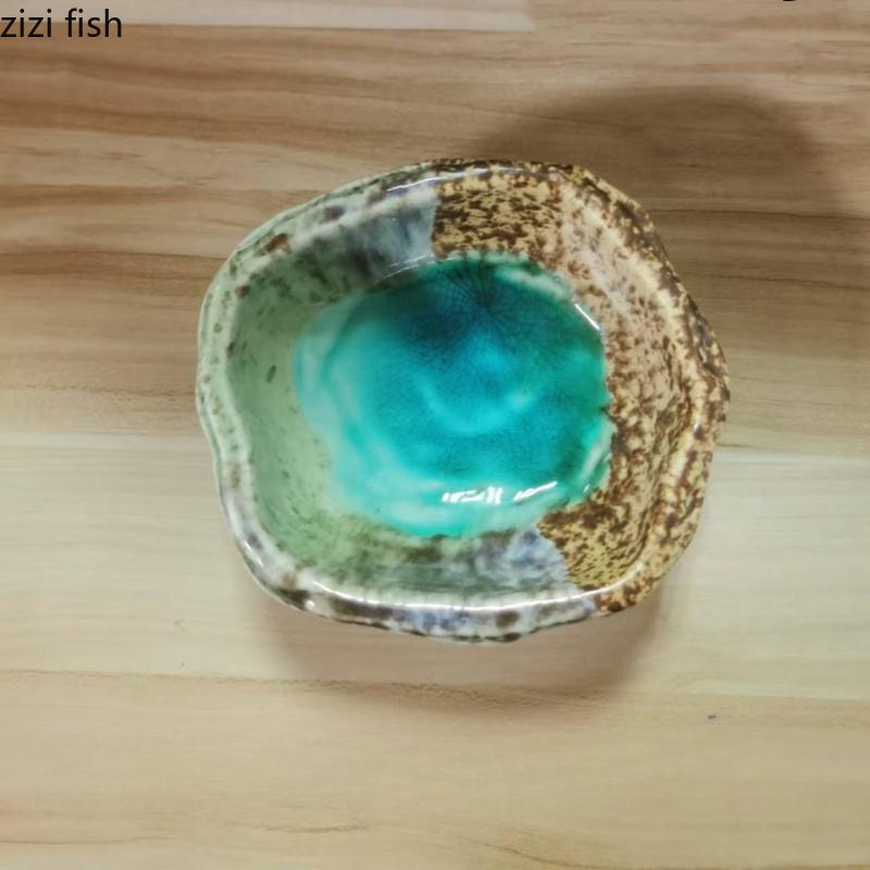 Restaurant Tableware Ceramic Dessert Bowl Dining Plate Fruit Salad Bowls Sashimi Plate Dim Sum Dish Soup Bowl Breakfast Bowls