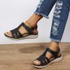 2025 Platform Wedge Women's Sandals Lightweight Soft Sole Wedge Velcro Comfort Sandals