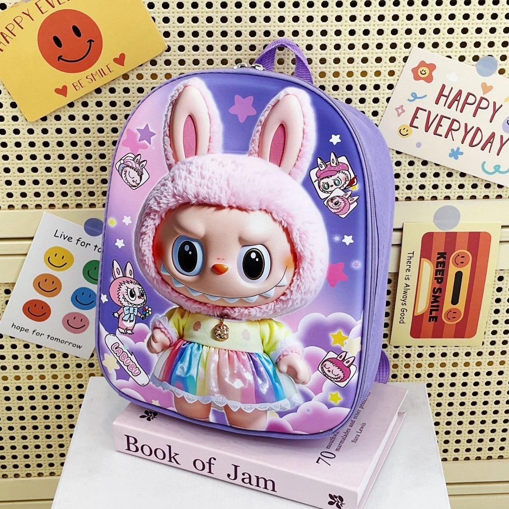 Cute Cartoon Boys and Girls Backpack Kindergarten Bag Outdoor Hard Shell Small Bag