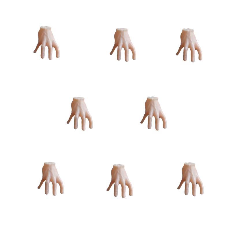 

3D Printed Creepy Plastic Hands Halloween Decor Set of Mini Crawling Hands Prank Scary Display Props Horror Party Decorations