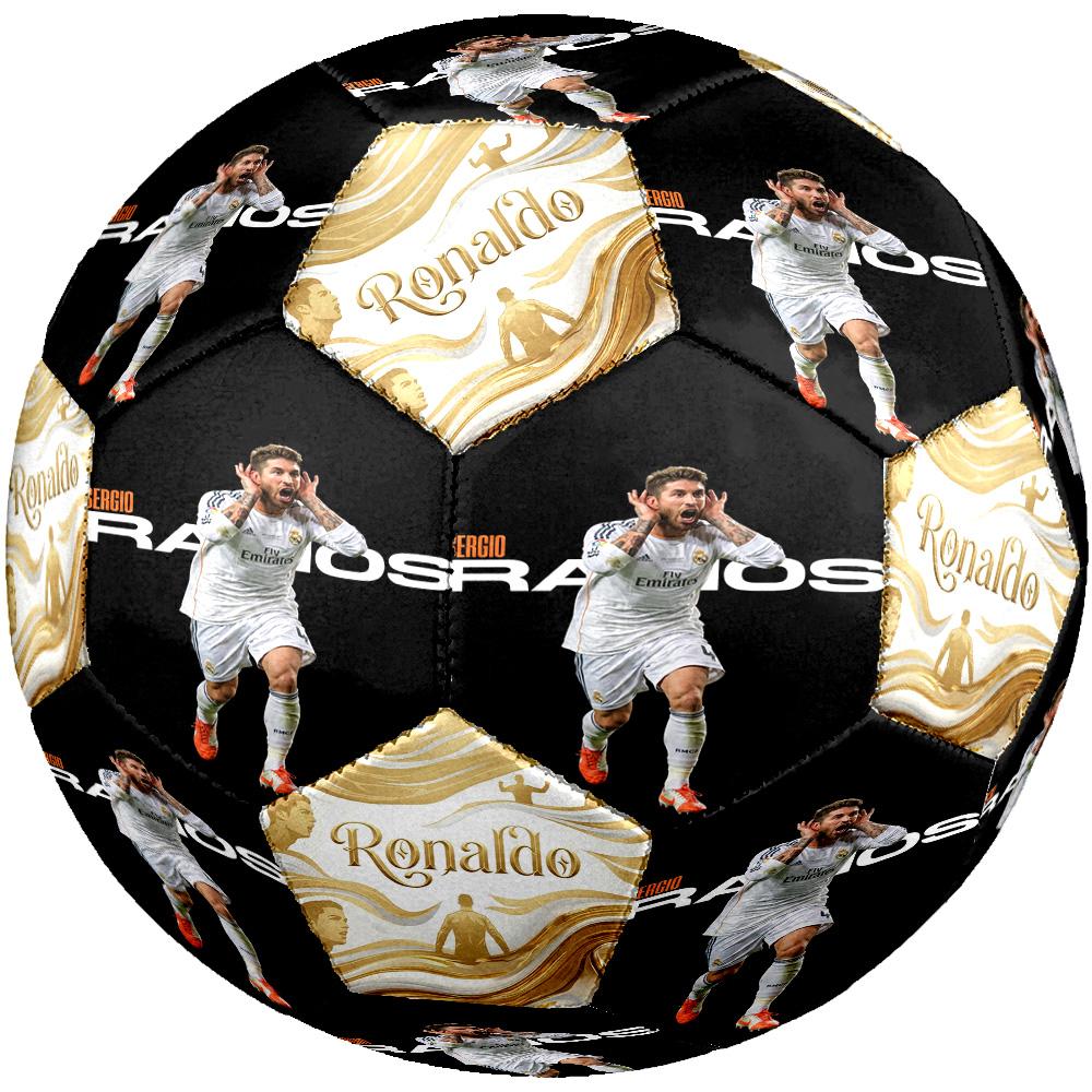 Ronaldo's Cr7 Football Legend Soccer Ball Size 5 Football Machine Sewn Indoor/Outdoor Universal Football Soccer Accessory