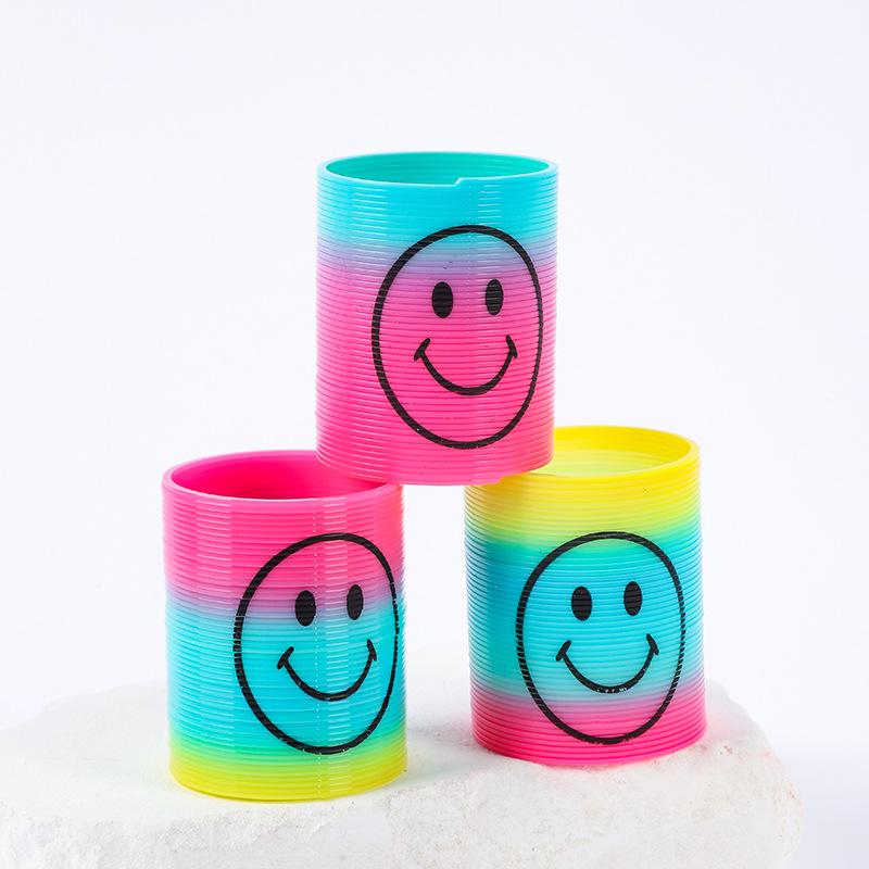 

Игрушка Радуга : 4.7*5.5СМ Разноцветные Ностальгические Эластичные Кольца в Стиле 80-х