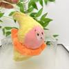 Kirby Cartoon Plush Doll With Hat Wearing Design For Teen And Backpack Decor