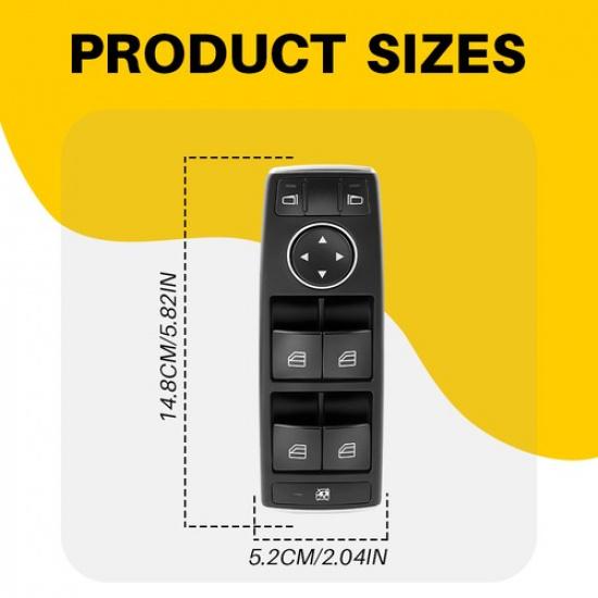 Window Driver Master Switch For Mercedes-Benz A-CLASS (W176) 2012 13 2014-2018 K