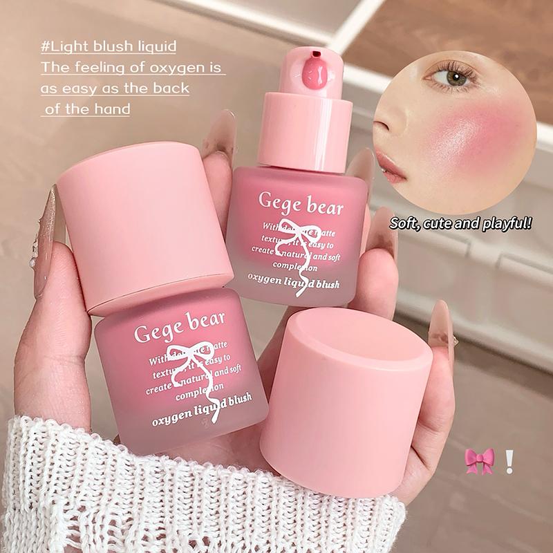 

Gege Bear Oxygen Lightwelght Tranxlucent Liquid Blush