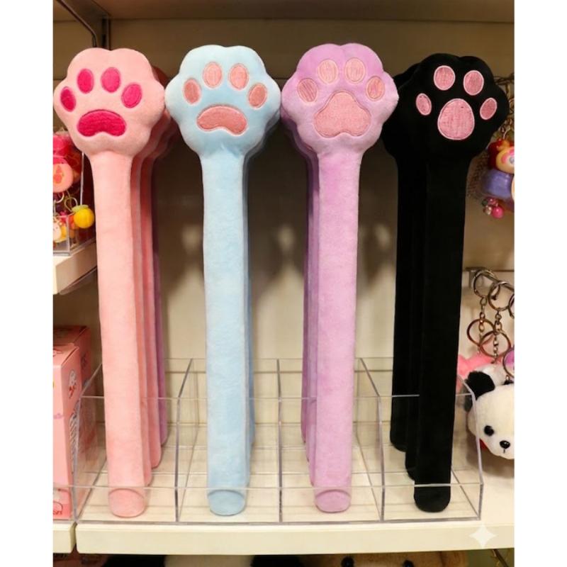 Soft Plush Meridian Massage Pat Lovely Cartoon Design Portable Fatigue Relieve Massager for Sedentary People Office Home