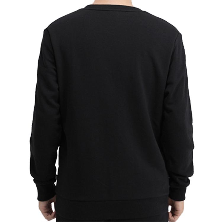 Puma Casual Logo Crew Neck Sweatshirt Men Tops Black 586914-01