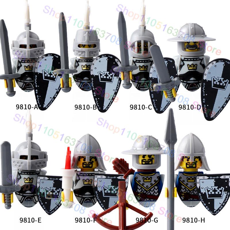 Hochwertige Mittelalterliche Fantasy-Kreatur Hochwertige Ritter Hochwertige Figuren Hochwertiges Gebäude Hochwertige Bausteine Hochwertige Römisches Heer