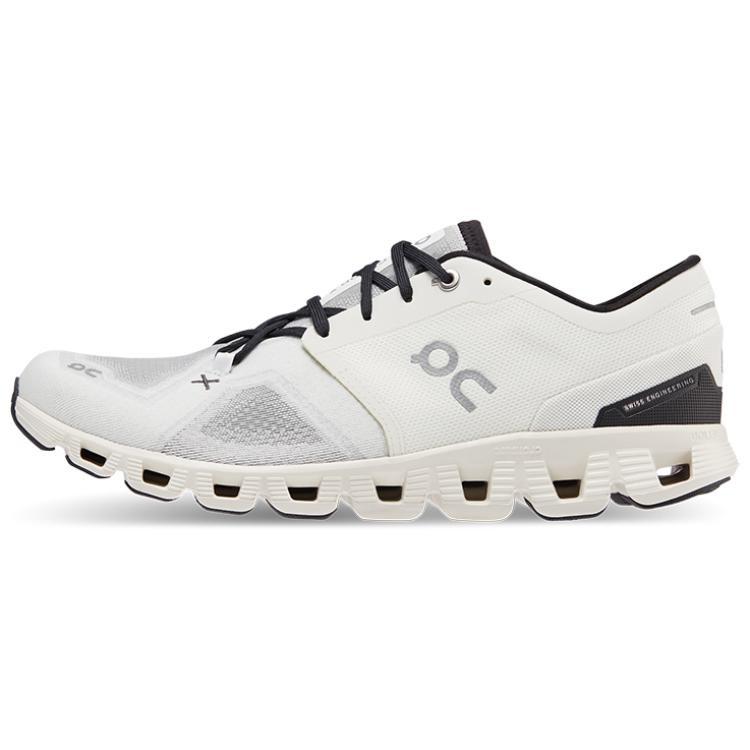 On Running Cloud X 3 Ivory Black Men s 60.98706 EU 47