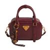 Winter retro portable red bag women's new fashionable versatile small square bag simple versatile messenger women's bag