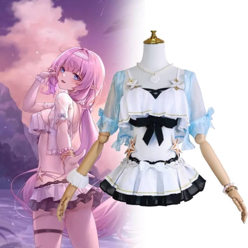 Cute And Stylish Alicia Cosplay Costume For Honkai Impact 3 Summer Character Dress