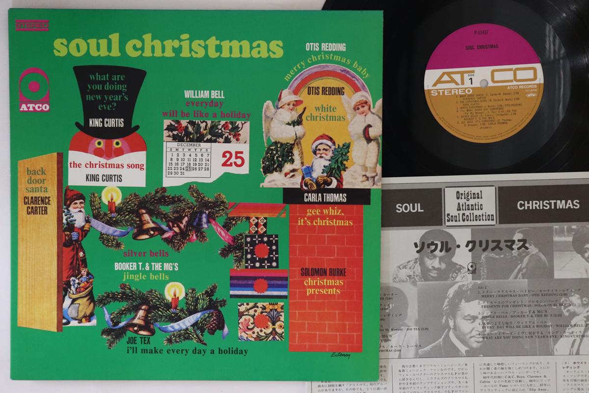 

LP Пластинка РАЗНЫЕ ИСПОЛНИТЕЛИ - Soul Christmas P11437 ATCO 1983 Япония Соул/Фанк Б/У