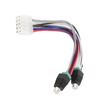 Power Input Speaker Harness for DUAL TBX10A Amplifier 10 Pin Plug Power Harness