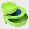 Fishing Bait Tray Storage Box 2/3 Layers Removable Hand Tray Durable Fishing Chair Tool for Outdoor Freshwater Fishing
