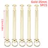 5 Sets Fan Accessories Hand Repairing Kit Pendant Light Metal Rivets For Folding Accessory Shaft Stainless Steel Nut