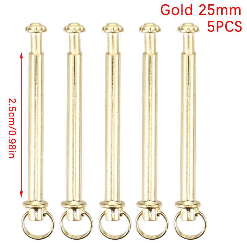 5 Sets Fan Accessories Hand Repairing Kit Pendant Light Metal Rivets For Folding Accessory Shaft Stainless Steel Nut