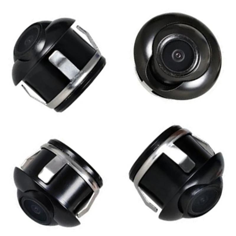 

360 Degree Rotation Camera Wide Angle 22.5mm Drilling Night Vision Universal Car Rear View Reverse Parking Camera