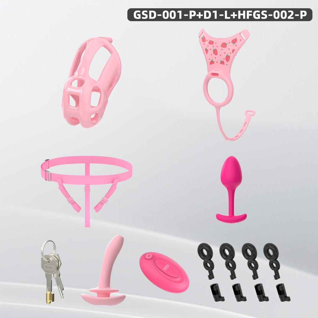 New Silicone Chastity Cage Sissy CB Lock Penis Cage Urethral Chastity Device Lower Body Restraint BDSM Training Adult Sex Toys