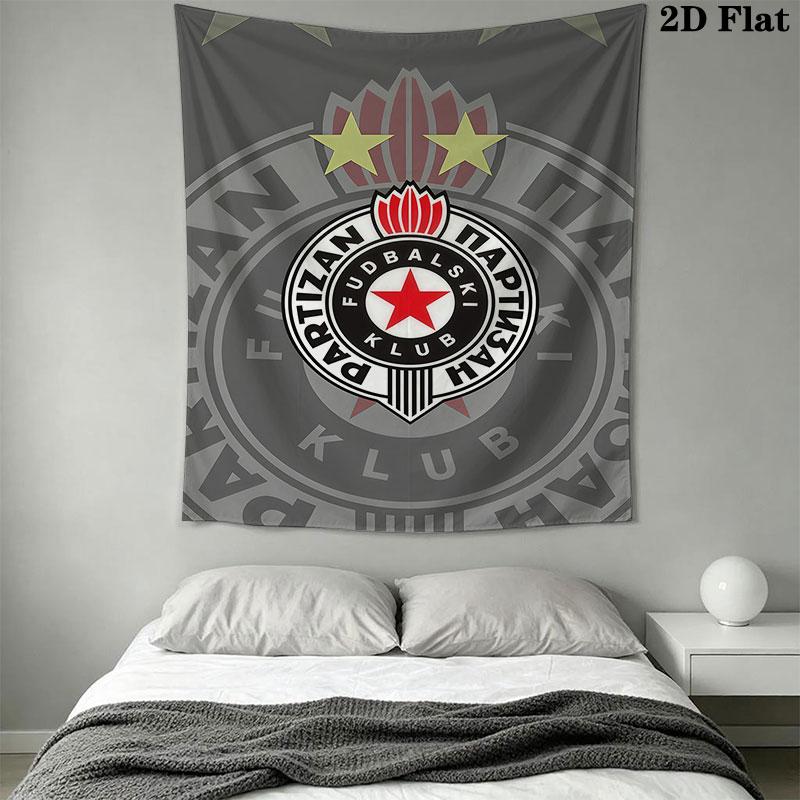 Partizan logo Wall Hanging Printed Fabric Blanket Decorative Tapestries for Bedroom Living Room Home Decor