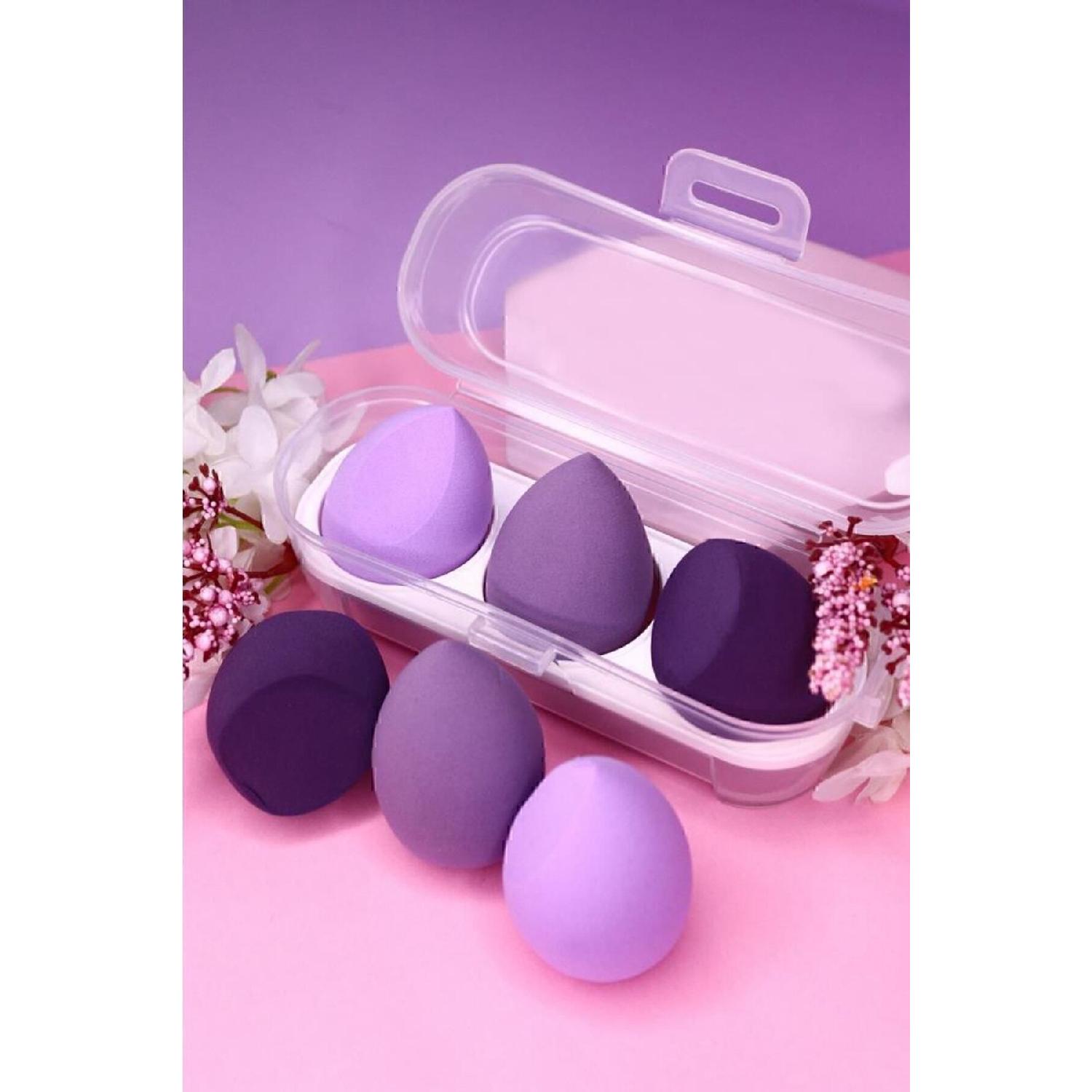 

3-piece Makeup Sponge Set Purple