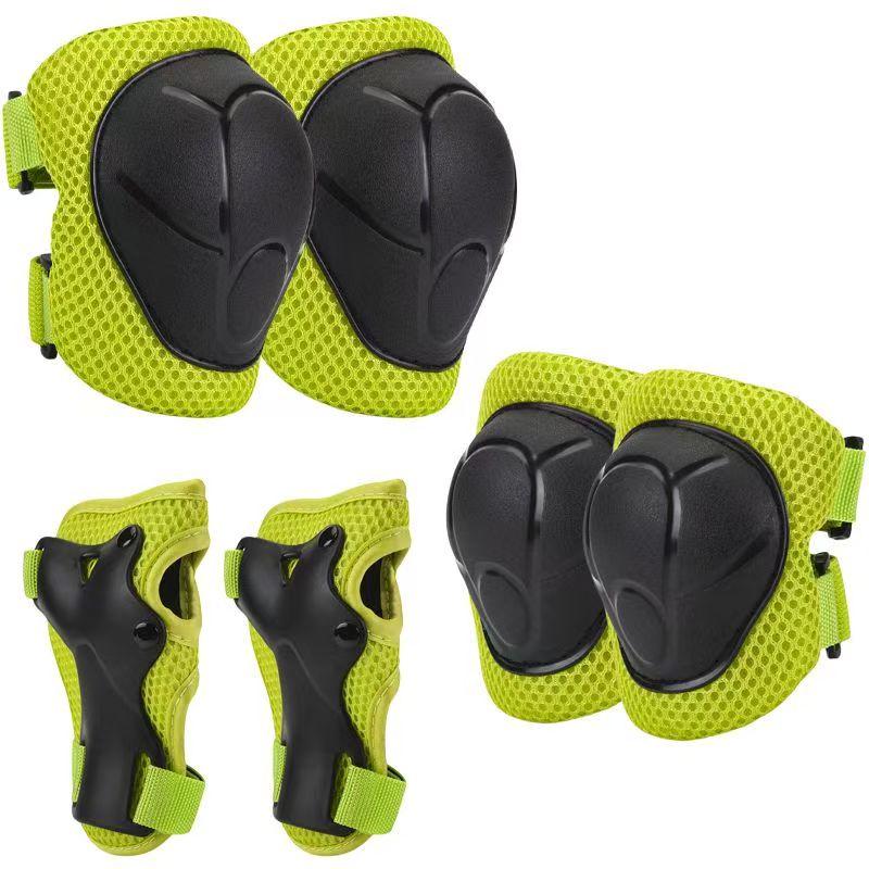 Set di Protezioni per Bambini, Ginocchiere Gomitiere Polsiere per Bambini da 3-8 Anni, Protezione di Sicurezza 3-in-1 per Pattinaggio Ciclismo Monopattino, con Borsa per la Conservazione
