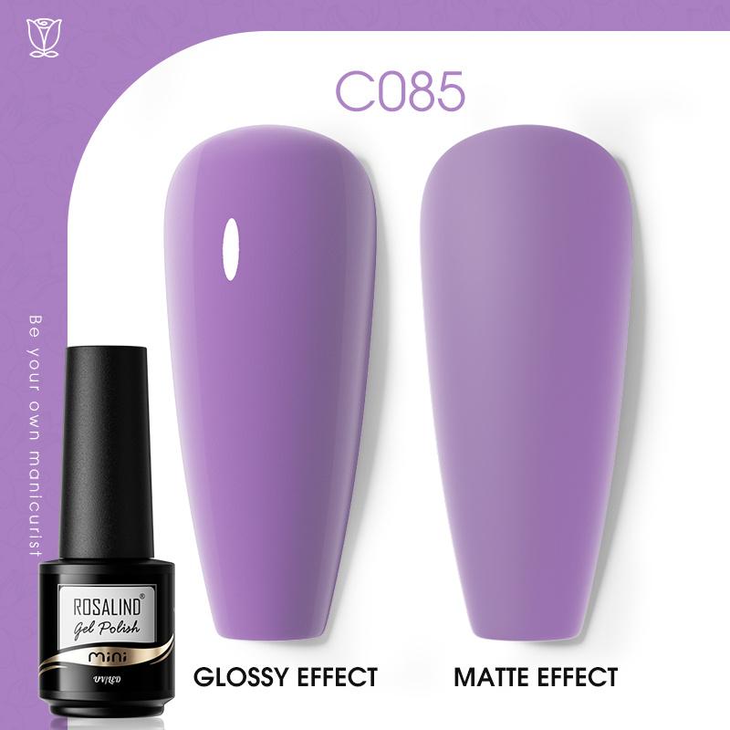 ROSALIND Gel Nail Polish Soak Off UV LED Nails Art Design Varnish Semi Permanent Gels Lacquer DIY Manicure