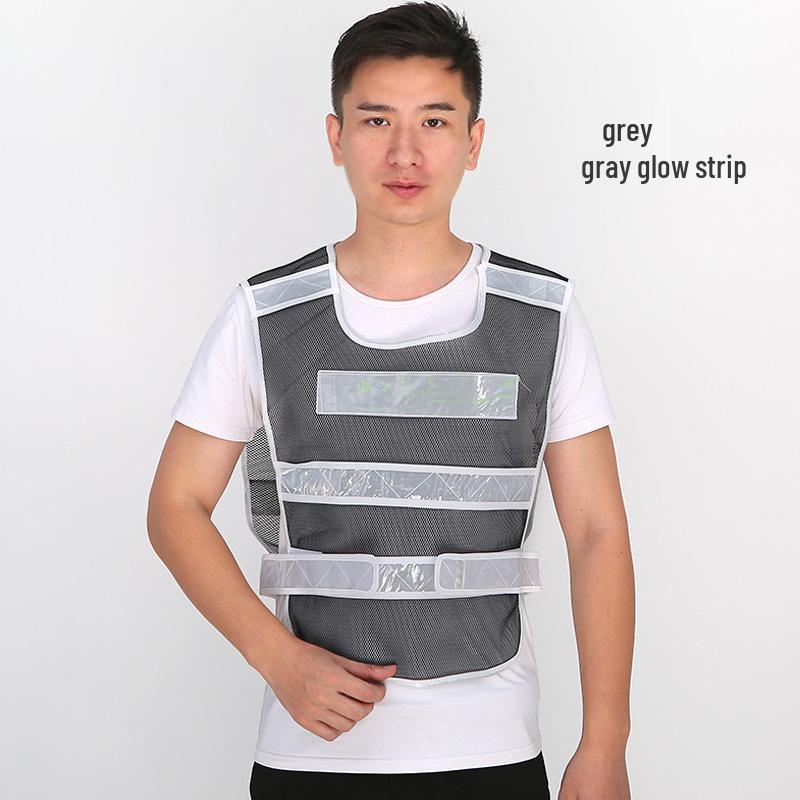 Reflective Safety Vest for Construction and Night Riding