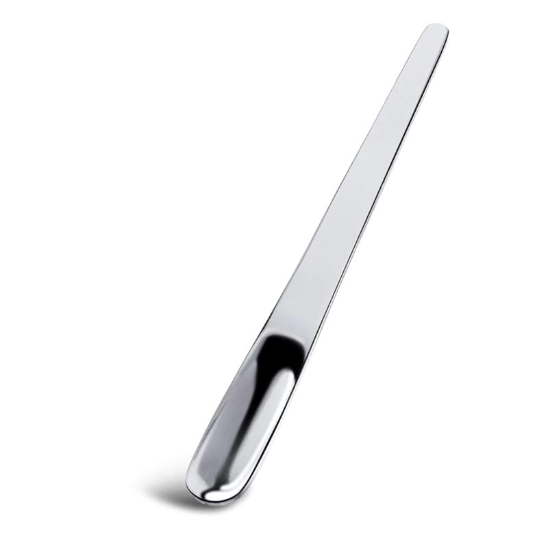 5 Piece Coffee Spoon Stainless Steel Flat Spoon Stirring Bar Spoon Kitchen Gift for Coffee Lover Nice Coffee Accessorie