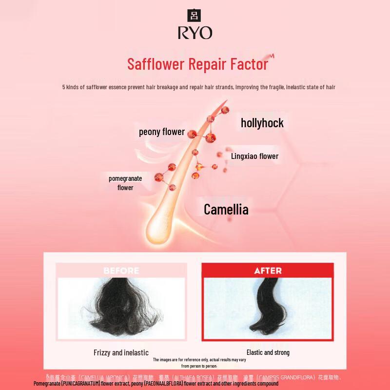 Ryo Red Line Upgraded Repair & Anti-Frizz Shampoo