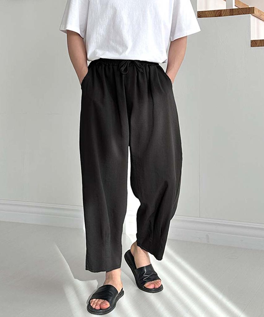 Seumiseuteilleo Classic Rayon Baggy Balloon Pants (3 Colors)