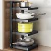 Adjustable Multi-layer Kitchen Storage Rack