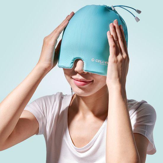 

CELLVERINE Крио Гелевая Повязка на Голову (Мятный/Темно-синий) Gel Headband Navy FREE