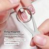 3-Second Manicure Hollow Cat Eye Nail Art Tool - New Strong Ring Magnet for Beginners Nail Magnet