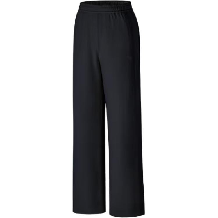 

Anta Life Series Solid Color Mid Waist Drawstring Breathable Loose Versatile Casual Pants Women bottoms 162538308-2 S