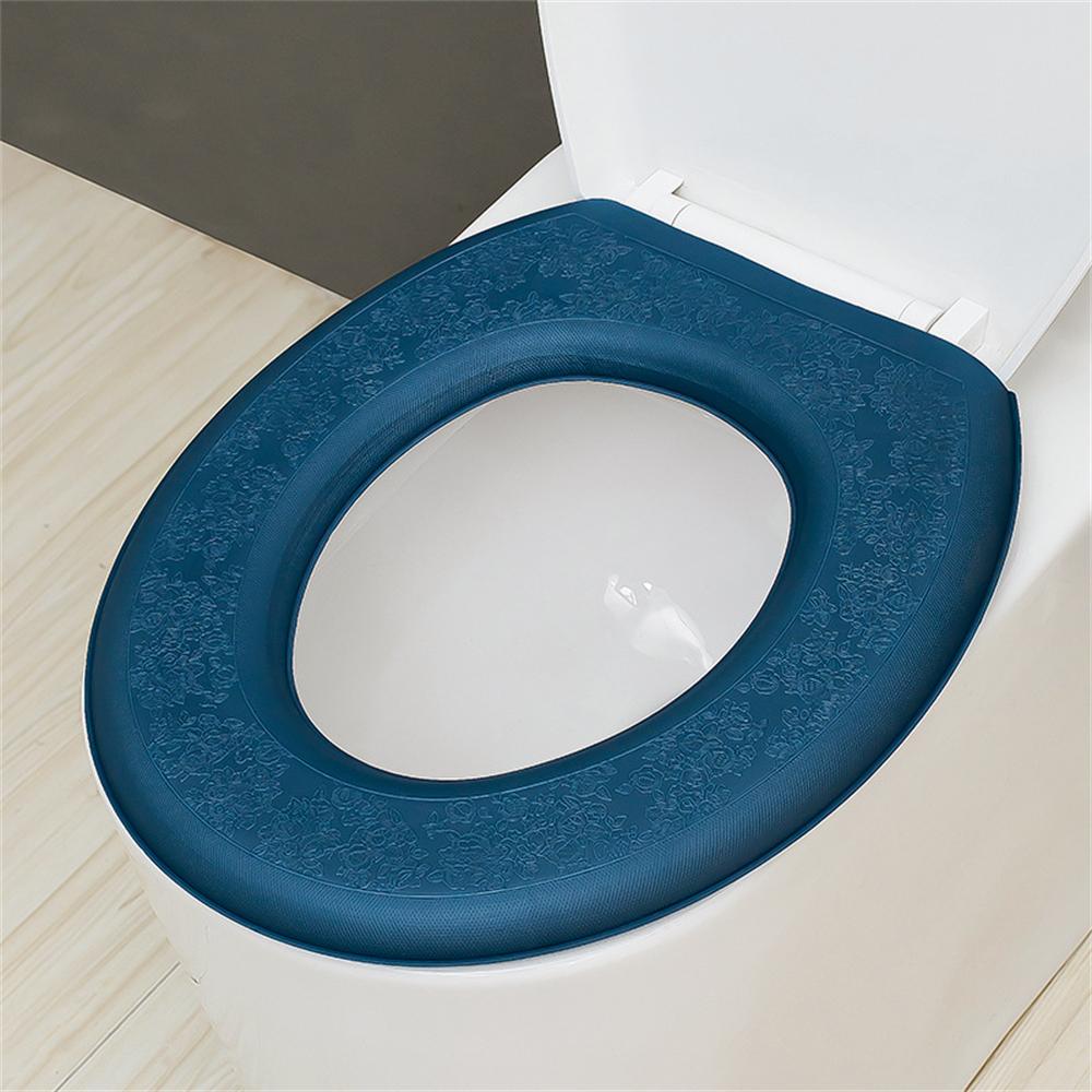Waterdichte Zachte Toiletbrilhoes Badkamer Wasbare Closetzitting Mat Kussen O-vorm Toiletbril Bidet Toiletdeksel Accessoires
