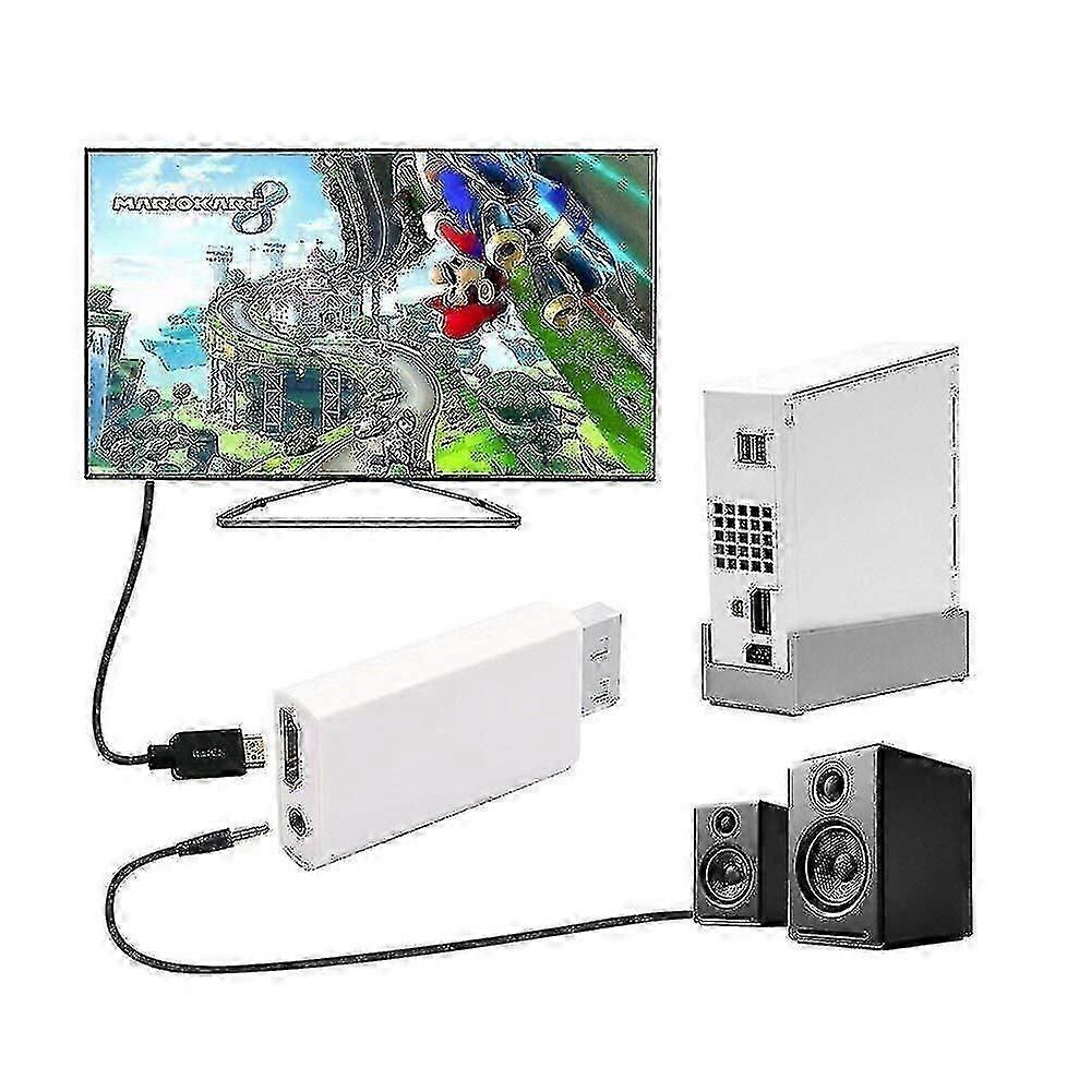 Wii-zu-HDMI-Konverteradapter mit 1,5 m Hochgeschwindigkeits-Konverterkabel P20250110413