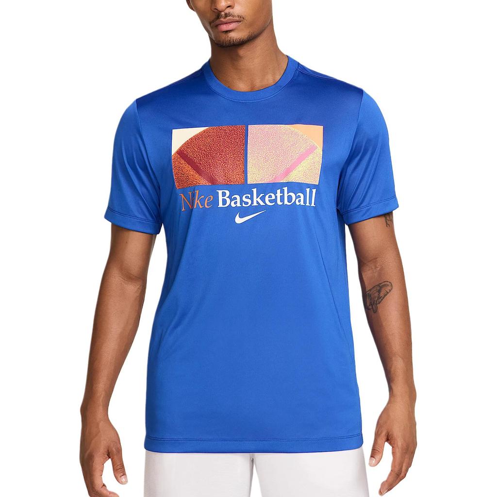 Nike Dri Fit T Shirt Men's Royal Game Color HJ3354-480