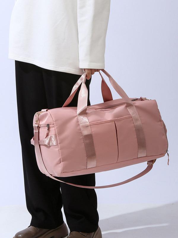 Unisex Large Capacity Wet/Dry Separation Sports Travel Bag - Korean Style