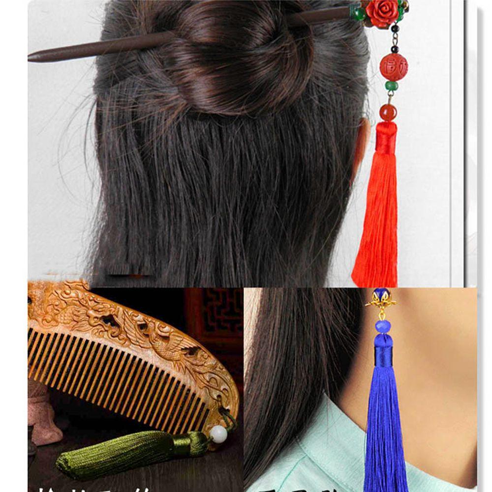 Crafts Key Chain Tassel Fringe Tassel Hanging Rope Silk Tassel Pendant Tassel Trim Accessories