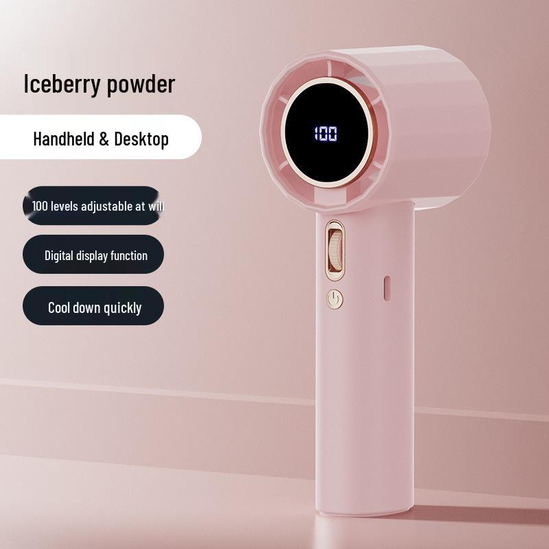 Southeast Asia GS5 USB 100-Speed Portable Mini Turbobladeless Fan 61*68*170MM