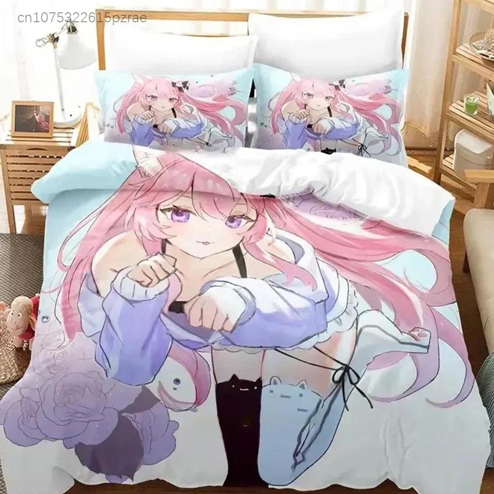 Anime Nyatasha Nyanners Bedding Set For Bedroom Soft Modern Bedspreads Comefortable Kids Duvet Cover Quilt Cover And Pillowcase